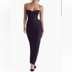House of CB Charmaine Corset Dress Nightshade